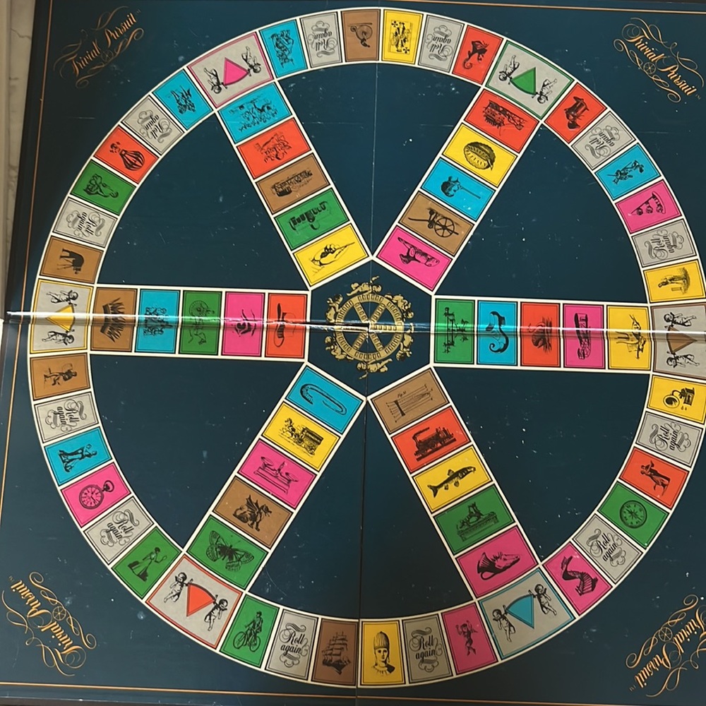 Trivial Pursuit Master Game Genius Edition No 7 - Vintage 1981 Original